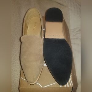 Portland Leather suede flats